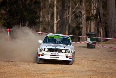 1;1;1983-BMW-320is;29-November-2019;Alpine-Rally;Australia;BMW;Bairnsdale-Speedway;Ben-Barker;CRC;Damien-Long;East-Gippsland;Gippsland;Rally;VIC;auto;classic;historic;motorsport;racing;super-telephoto;vintage