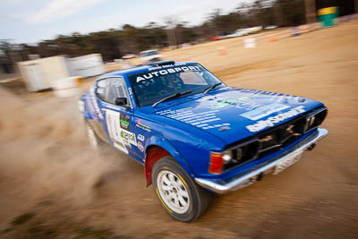 4;1973-Datsun-180B-SSS;29-November-2019;4;Alpine-Rally;Australia;Bairnsdale-Speedway;CRC;Dale-Moscatt;Datsun;East-Gippsland;Gippsland;Jack-Monkhouse;Rally;VIC;auto;classic;historic;motorsport;racing;vintage;wide-angle