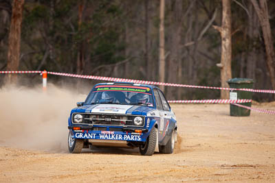 5;1975-Ford-Escort;29-November-2019;5;Adam-Wright;Alpine-Rally;Australia;Bairnsdale-Speedway;C1;East-Gippsland;Ford;Gippsland;Luke-Sytema;Rally;VIC;auto;classic;historic;motorsport;racing;super-telephoto;vintage