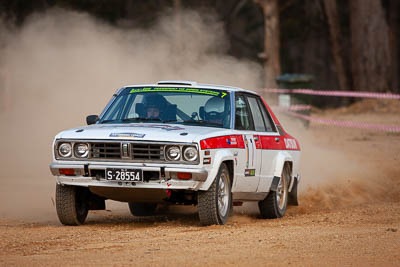 7;1979-Datsun-Stanza;29-November-2019;7;Alpine-Rally;Australia;Bairnsdale-Speedway;C1;Datsun;East-Gippsland;Gippsland;Hugh-Reardon‒Smith;Rally;Ryan-Smart;VIC;auto;classic;historic;motorsport;racing;super-telephoto;vintage
