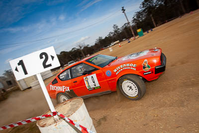 9;1977-Plymouth-Fire-Arrow;29-November-2019;9;Alpine-Rally;Australia;Bairnsdale-Speedway;C2;David-Guest;East-Gippsland;Gippsland;Kade-Barrett;Plymouth;Rally;VIC;auto;classic;historic;motorsport;racing;sky;vintage;wide-angle
