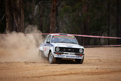 14;14;1976-Ford-Escort-RS1800;29-November-2019;Alpine-Rally;Australia;Bairnsdale-Speedway;C1;East-Gippsland;Ford;Gippsland;Grant-Walker;Rally;Tracey-Dewhurst;VIC;auto;classic;historic;motorsport;racing;super-telephoto;vintage