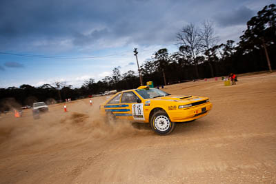 15;15;1984-Nissan-Gazelle;29-November-2019;Alpine-Rally;Andrew-Travis;Australia;Bairnsdale-Speedway;CRC;David-Travis;East-Gippsland;Gippsland;Nissan;Rally;VIC;auto;classic;historic;motorsport;racing;sky;vintage;wide-angle