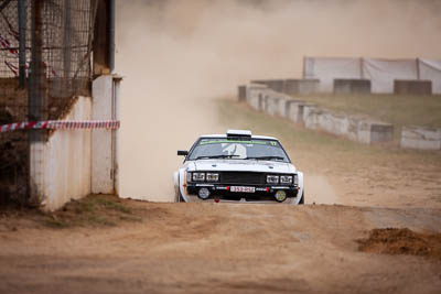 17;17;1979-Toyota-Celica-RA40;29-November-2019;Alpine-Rally;Australia;Bairnsdale-Speedway;C1;Catriona-Kelly;Clay-Badenoch;East-Gippsland;Gippsland;Rally;Toyota;VIC;auto;classic;historic;motorsport;racing;super-telephoto;vintage