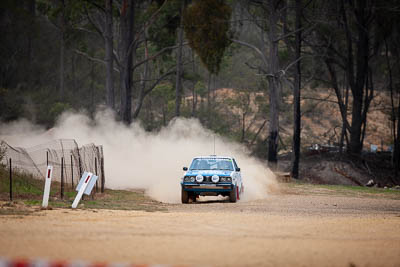 23;1980-Datsun-Stanza;23;29-November-2019;Alpine-Rally;Australia;Bairnsdale-Speedway;Datsun;East-Gippsland;Gippsland;Jon-Thomson;P81;Rally;Trevor-Stilling;VIC;auto;classic;historic;motorsport;racing;super-telephoto;vintage