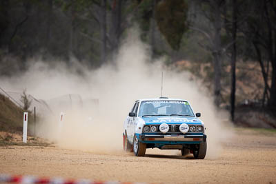 23;1980-Datsun-Stanza;23;29-November-2019;Alpine-Rally;Australia;Bairnsdale-Speedway;Datsun;East-Gippsland;Gippsland;Jon-Thomson;P81;Rally;Trevor-Stilling;VIC;auto;classic;historic;motorsport;racing;super-telephoto;vintage