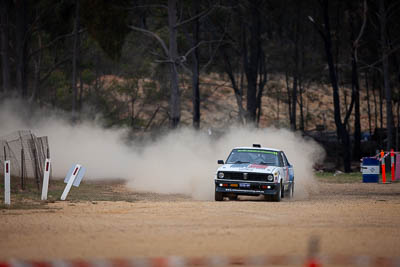 28;1979-Datsun-Stanza;28;29-November-2019;Alpine-Rally;Australia;Bairnsdale-Speedway;C1;Darryn-Snooks;Datsun;East-Gippsland;Gippsland;Michael-Foreshew;Rally;VIC;auto;classic;historic;motorsport;racing;super-telephoto;vintage