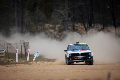 28;1979-Datsun-Stanza;28;29-November-2019;Alpine-Rally;Australia;Bairnsdale-Speedway;C1;Darryn-Snooks;Datsun;East-Gippsland;Gippsland;Michael-Foreshew;Rally;VIC;auto;classic;historic;motorsport;racing;super-telephoto;vintage