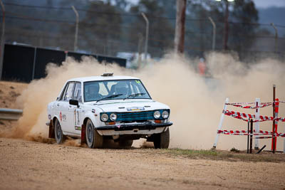 34;1970-Datsun-1600;29-November-2019;34;Alpine-Rally;Australia;Bairnsdale-Speedway;Dane-Booker;Datsun;East-Gippsland;Gippsland;Jeff-Davies;P81;Rally;VIC;auto;classic;historic;motorsport;racing;super-telephoto;vintage