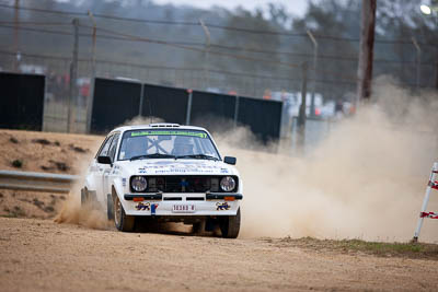 37;29-November-2019;37;Alpine-Rally;Australia;Bairnsdale-Speedway;Ben-Richards;C1;David-Hills;East-Gippsland;Ford;Ford-Escort-RS1800;Gippsland;Rally;VIC;auto;classic;historic;motorsport;racing;super-telephoto;vintage