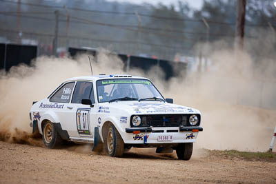 37;29-November-2019;37;Alpine-Rally;Australia;Bairnsdale-Speedway;Ben-Richards;C1;David-Hills;East-Gippsland;Ford;Ford-Escort-RS1800;Gippsland;Rally;VIC;auto;classic;historic;motorsport;racing;super-telephoto;vintage