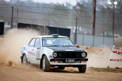 39;1978-Toyota-KE30-Corolla;29-November-2019;39;Alpine-Rally;Australia;Bairnsdale-Speedway;Craig-Aggio;East-Gippsland;Gippsland;Megan-Benson;P81;Rally;Toyota;VIC;auto;classic;historic;motorsport;racing;super-telephoto;vintage