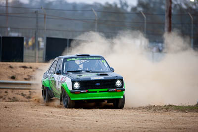 40;1980-Ford-Mk2-Escort;29-November-2019;40;Alex-Gelsomino;Alpine-Rally;Australia;Bairnsdale-Speedway;CRC;East-Gippsland;Ford;Gippsland;Phil-Thomas;Rally;VIC;auto;classic;historic;motorsport;racing;super-telephoto;vintage