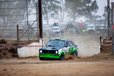 40;1980-Ford-Mk2-Escort;29-November-2019;40;Alex-Gelsomino;Alpine-Rally;Australia;Bairnsdale-Speedway;CRC;East-Gippsland;Ford;Gippsland;Phil-Thomas;Rally;VIC;auto;classic;historic;motorsport;racing;super-telephoto;vintage