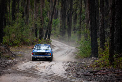 4;1973-Datsun-180B-SSS;30-November-2019;4;Alpine-Rally;Australia;CRC;Dale-Moscatt;Datsun;Gippsland;Jack-Monkhouse;Rally;VIC;auto;classic;historic;motorsport;racing;special-stage;super-telephoto;vintage