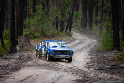 4;1973-Datsun-180B-SSS;30-November-2019;4;Alpine-Rally;Australia;CRC;Dale-Moscatt;Datsun;Gippsland;Jack-Monkhouse;Rally;VIC;auto;classic;historic;motorsport;racing;special-stage;super-telephoto;vintage