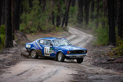 4;1973-Datsun-180B-SSS;30-November-2019;4;Alpine-Rally;Australia;CRC;Dale-Moscatt;Datsun;Gippsland;Jack-Monkhouse;Rally;VIC;auto;classic;historic;motorsport;racing;special-stage;super-telephoto;vintage