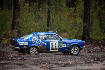 4;1973-Datsun-180B-SSS;30-November-2019;4;Alpine-Rally;Australia;CRC;Dale-Moscatt;Datsun;Gippsland;Jack-Monkhouse;Rally;VIC;auto;classic;historic;motorsport;racing;special-stage;super-telephoto;vintage