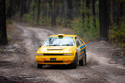 15;15;1984-Nissan-Gazelle;30-November-2019;Alpine-Rally;Andrew-Travis;Australia;CRC;David-Travis;Gippsland;Nissan;Rally;VIC;auto;classic;historic;motorsport;racing;special-stage;super-telephoto;vintage