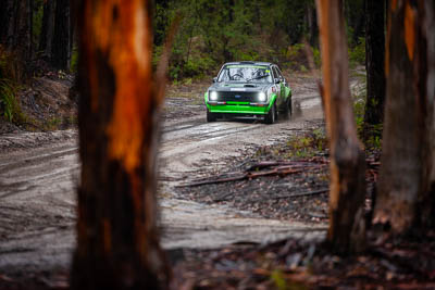 40;1980-Ford-Mk2-Escort;30-November-2019;40;Alex-Gelsomino;Alpine-Rally;Australia;CRC;Ford;Gippsland;Phil-Thomas;Rally;Topshot;VIC;auto;classic;historic;motorsport;racing;special-stage;super-telephoto;vintage