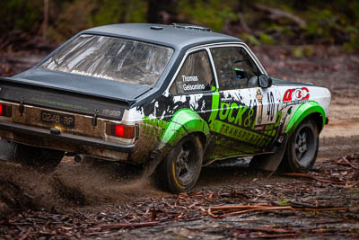40;1980-Ford-Mk2-Escort;30-November-2019;40;Alex-Gelsomino;Alpine-Rally;Australia;CRC;Ford;Gippsland;Phil-Thomas;Rally;VIC;auto;classic;historic;motorsport;racing;special-stage;super-telephoto;vintage