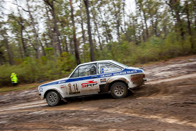 14;14;1976-Ford-Escort-RS1800;30-November-2019;Alpine-Rally;Australia;C1;Ford;Gippsland;Grant-Walker;Rally;Tracey-Dewhurst;VIC;auto;classic;historic;motorsport;racing;special-stage;vintage;wide-angle