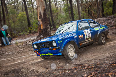 65;1980-Ford-Escort;30-November-2019;65;Alpine-Rally;Australia;CRC;Darcey-OConnor;Ford;Gippsland;Rally;Stuart-Lawless;VIC;auto;classic;historic;motorsport;racing;special-stage;vintage;wide-angle