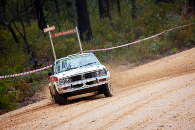 7;1979-Datsun-Stanza;30-November-2019;7;Alpine-Rally;Australia;C1;Datsun;Gippsland;Hugh-Reardon‒Smith;Rally;Ryan-Smart;VIC;auto;classic;historic;motorsport;racing;special-stage;super-telephoto;vintage