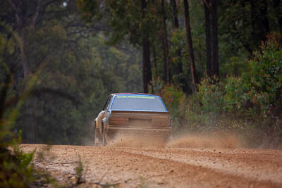 28;1979-Datsun-Stanza;28;30-November-2019;Alpine-Rally;Australia;C1;Darryn-Snooks;Datsun;Gippsland;Michael-Foreshew;Rally;VIC;auto;classic;historic;motorsport;racing;special-stage;super-telephoto;vintage