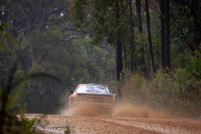 16;16;1985-Mazda-RX7;30-November-2019;Alpine-Rally;Australia;Gippsland;Mazda;P20;Phil-Hurle;Rally;Rowan-Woollard;VIC;auto;classic;historic;motorsport;racing;special-stage;super-telephoto;vintage