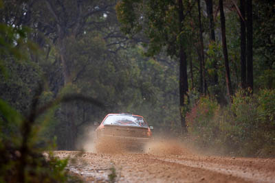 16;16;1985-Mazda-RX7;30-November-2019;Alpine-Rally;Australia;Gippsland;Mazda;P20;Phil-Hurle;Rally;Rowan-Woollard;VIC;auto;classic;historic;motorsport;racing;special-stage;super-telephoto;vintage