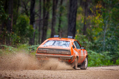 9;1977-Plymouth-Fire-Arrow;30-November-2019;9;Alpine-Rally;Australia;C2;David-Guest;Gippsland;Kade-Barrett;Plymouth;Rally;VIC;auto;classic;historic;motorsport;racing;special-stage;super-telephoto;vintage