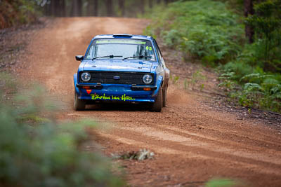 65;1980-Ford-Escort;30-November-2019;65;Alpine-Rally;Australia;CRC;Darcey-OConnor;Ford;Gippsland;Rally;Stuart-Lawless;VIC;auto;classic;historic;motorsport;racing;special-stage;super-telephoto;vintage