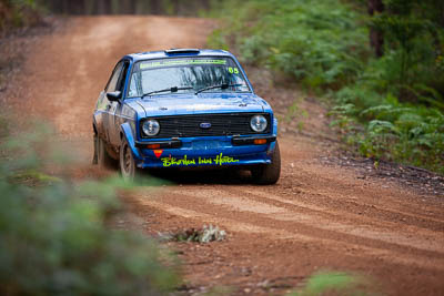 65;1980-Ford-Escort;30-November-2019;65;Alpine-Rally;Australia;CRC;Darcey-OConnor;Ford;Gippsland;Rally;Stuart-Lawless;VIC;auto;classic;historic;motorsport;racing;special-stage;super-telephoto;vintage