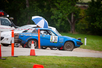 24;1980-Triumph-TR8;24;30-November-2019;Alpine-Rally;Australia;C1;Gippsland;Guy-Ruggles;Matthew-Ruggles;Orbost-Service;Rally;Triumph;VIC;auto;classic;historic;motorsport;racing;super-telephoto;vintage