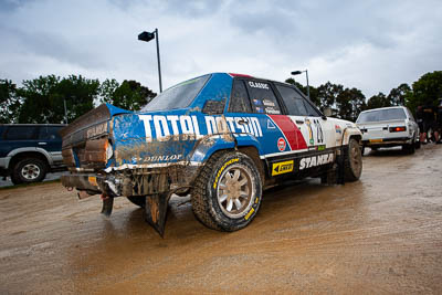 28;1979-Datsun-Stanza;28;30-November-2019;Alpine-Rally;Australia;C1;Darryn-Snooks;Datsun;Gippsland;Michael-Foreshew;Orbost-Service;Rally;VIC;auto;classic;historic;motorsport;racing;vintage;wide-angle