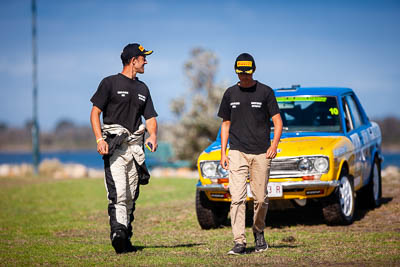 30-November-2019;Alpine-Rally;Australia;Carl-Stewart;Gippsland;Lakes-Entrance-Rotunda;Rally;VIC;Wes-Stewart;auto;classic;historic;motorsport;portrait;racing;super-telephoto;vintage