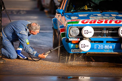 107;107;1976-Ford-Escort-RS1800;30-November-2019;Alpine-Rally;Australia;C1;Claire-Buccini;East-Gippsland;Ford;Gippsland;Keith-Fackrell;Lakes-Entrance;Rally;VIC;auto;car-wash;classic;historic;motorsport;racing;telephoto;vintage