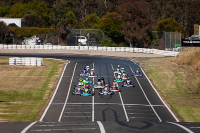 8-December-2019;Australia;Cadet-Race;Melbourne;Port-Melbourne;VIC;auto;go‒kart;kart;karting;motorsport;racing;start;super-telephoto