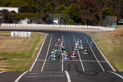 8-December-2019;Australia;Cadet-Race;Melbourne;Port-Melbourne;VIC;auto;go‒kart;kart;karting;motorsport;racing;start;super-telephoto