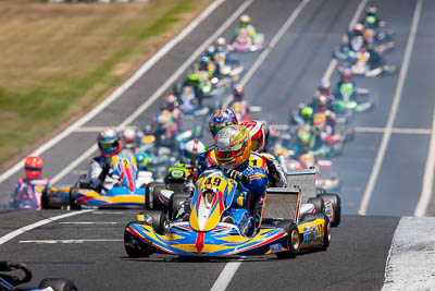 49;49;8-December-2019;Australia;Bradley-Jenner;Melbourne;Port-Melbourne;TaG-125;TaG-Endurance-Race;VIC;auto;go‒kart;kart;karting;motorsport;racing;start;super-telephoto