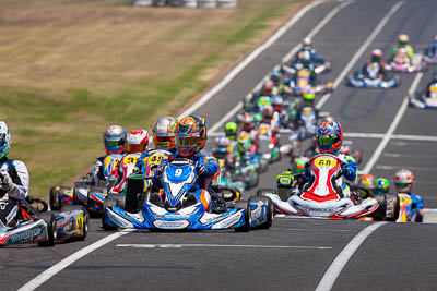 9;8-December-2019;9;Australia;Cody-Gillis;Melbourne;Port-Melbourne;TaG-125;TaG-Endurance-Race;VIC;auto;go‒kart;kart;karting;motorsport;racing;start;super-telephoto